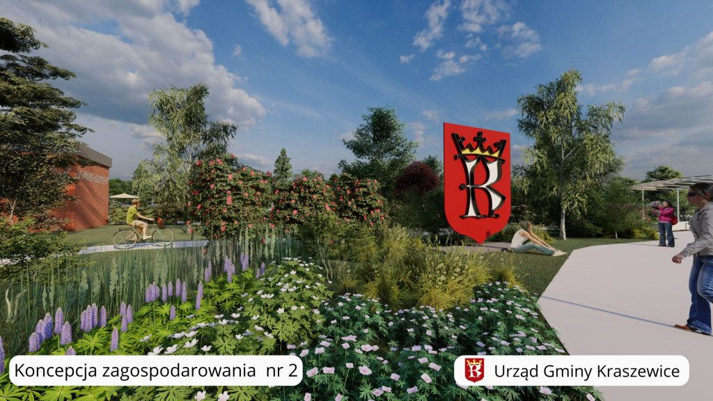 Koncepcje zagospodarowania działki w Kraszewicach