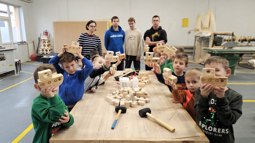 Przedszkolaki na warsztatach