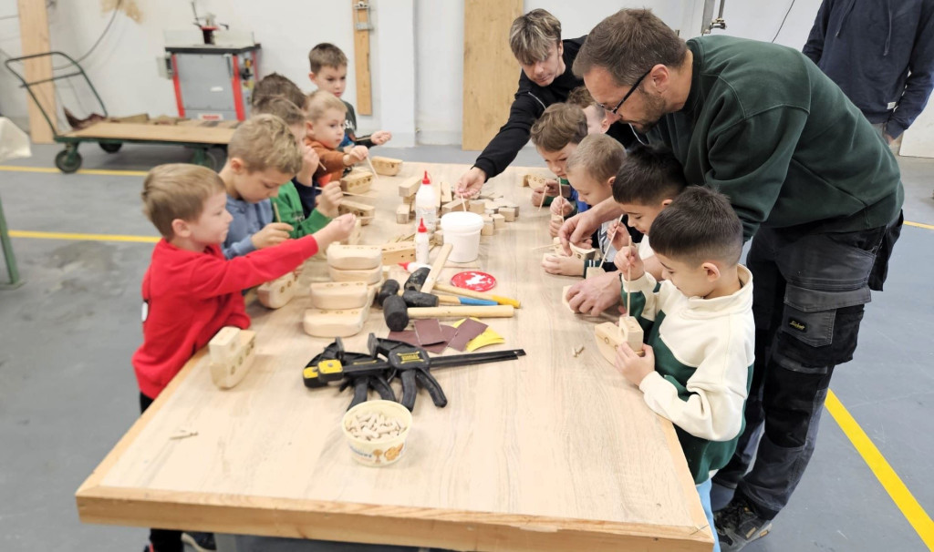 Przedszkolaki na warsztatach