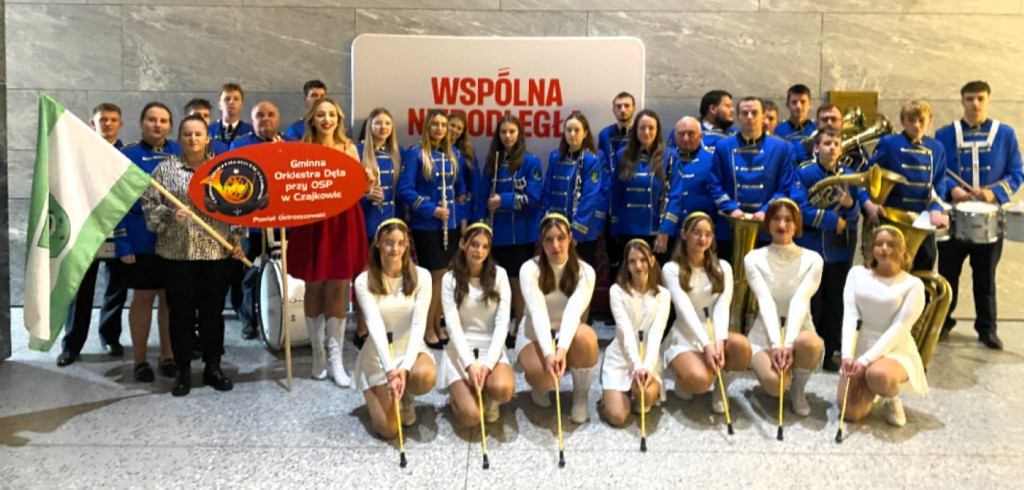 Orkiestra z Czajkowa zagrała w Warszawie