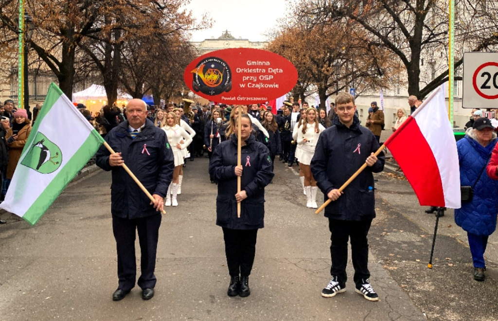 Orkiestra z Czajkowa zagrała w Warszawie