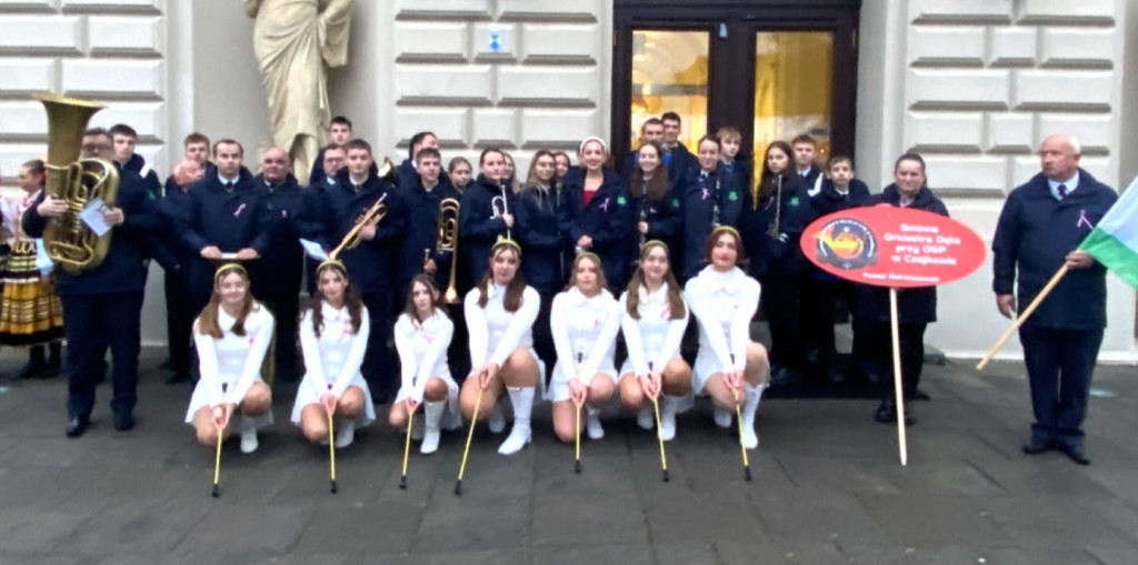 Orkiestra z Czajkowa zagrała w Warszawie