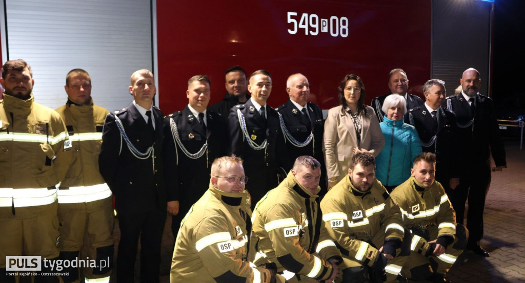 Powitali nowy wóz bojowy