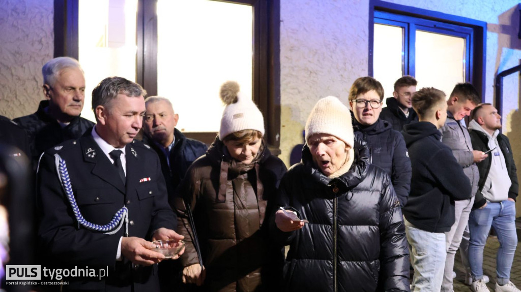 Powitali nowy wóz bojowy