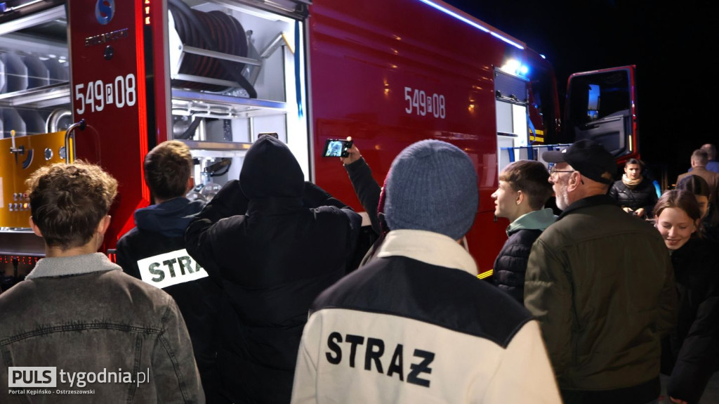 Powitali nowy wóz bojowy