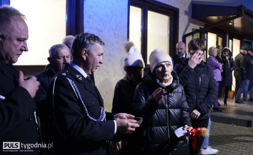 Powitali nowy wóz bojowy