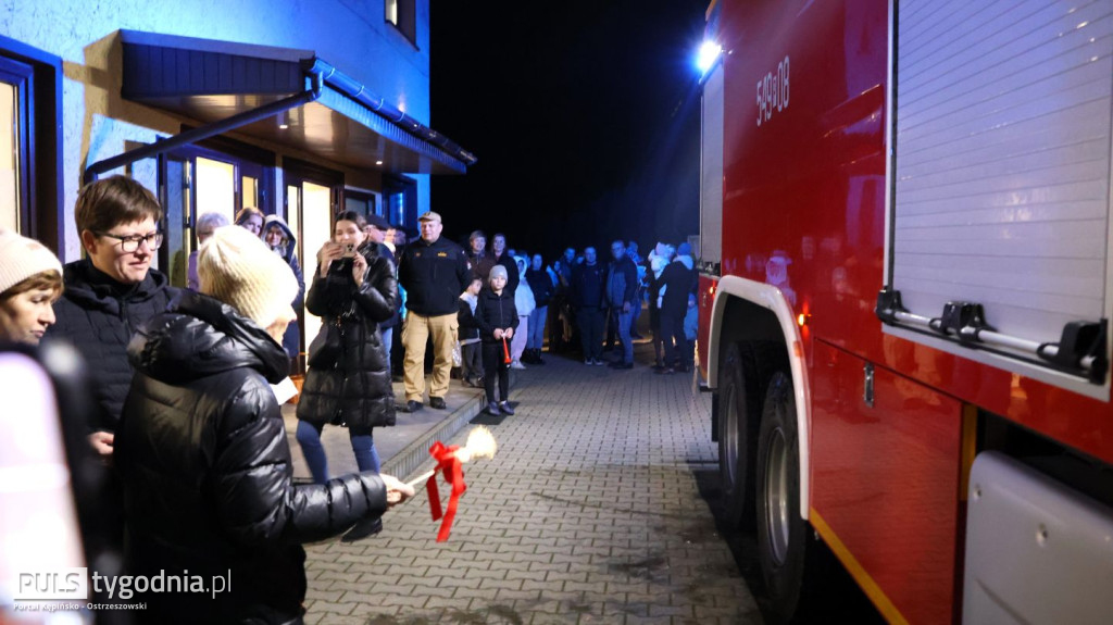 Powitali nowy wóz bojowy