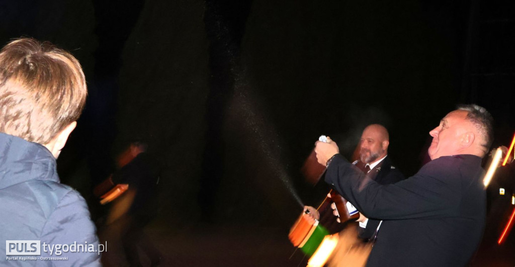 Powitali nowy wóz bojowy