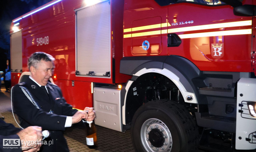 Powitali nowy wóz bojowy