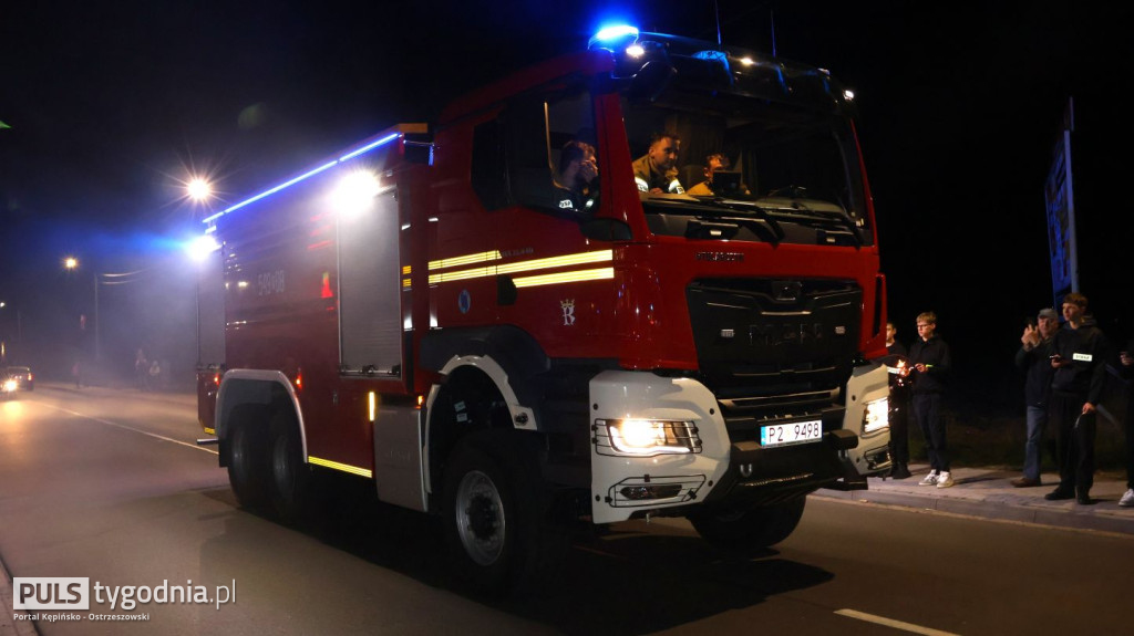 Powitali nowy wóz bojowy