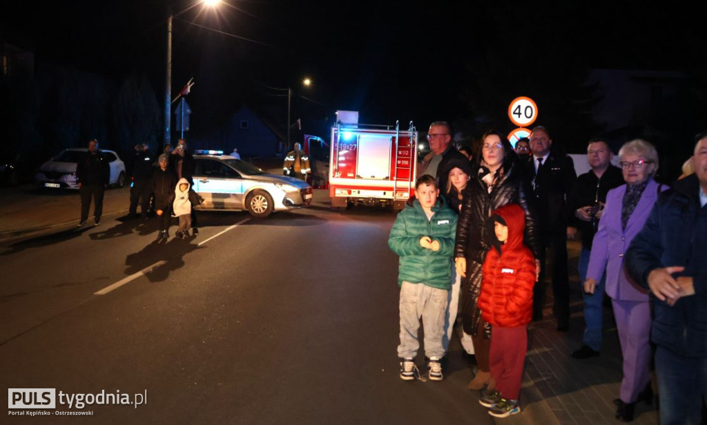 Powitali nowy wóz bojowy