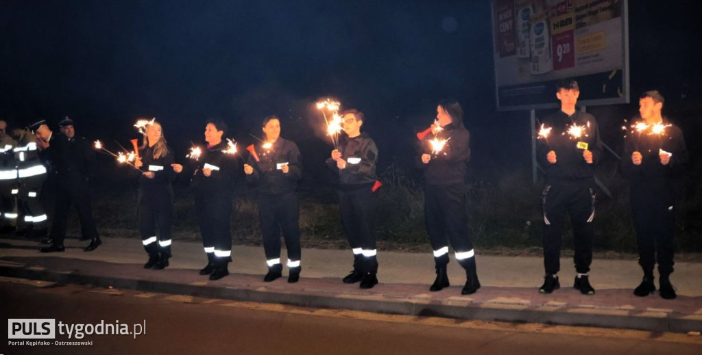 Powitali nowy wóz bojowy