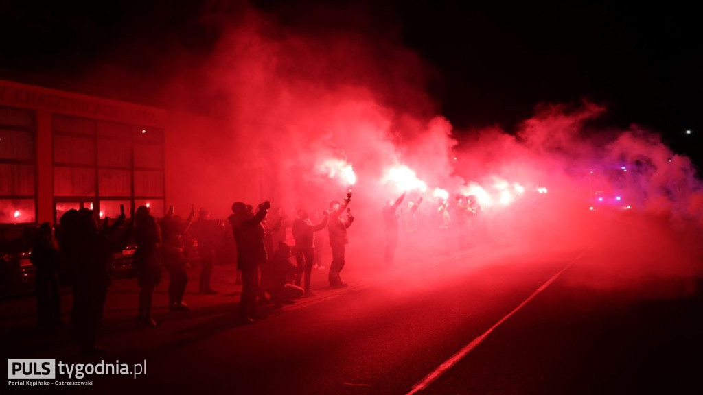 Powitali nowy wóz bojowy