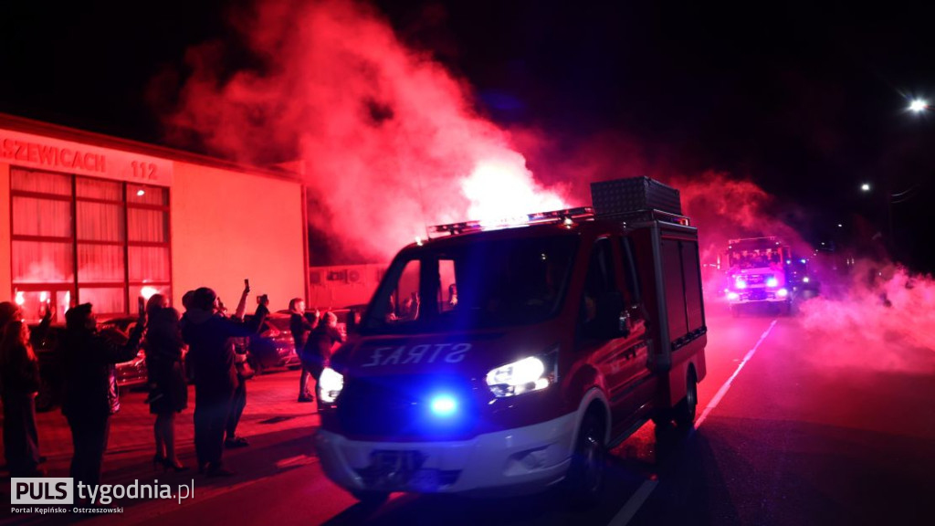 Powitali nowy wóz bojowy