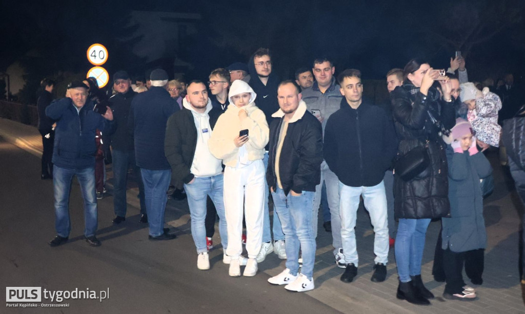 Powitali nowy wóz bojowy