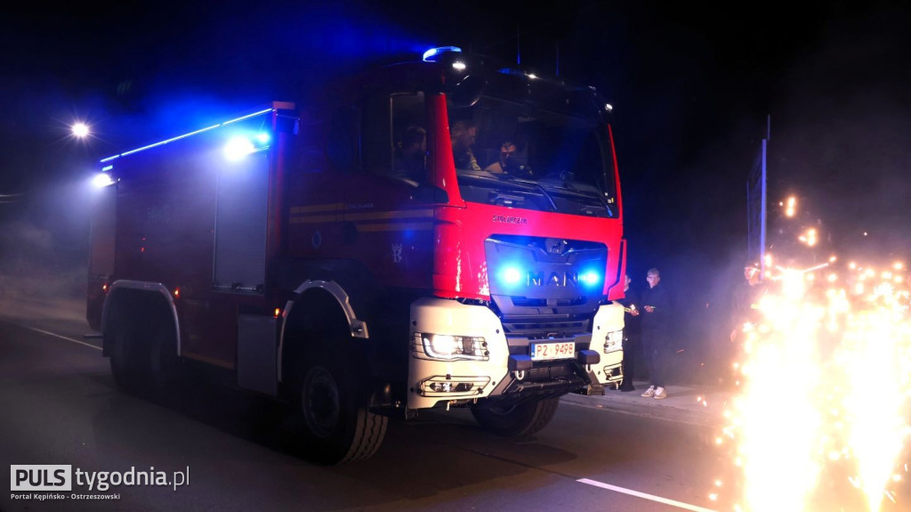 Powitali nowy wóz bojowy