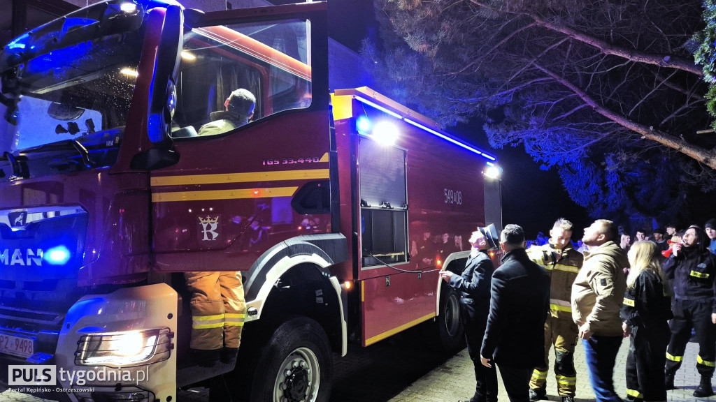 Powitali nowy wóz bojowy