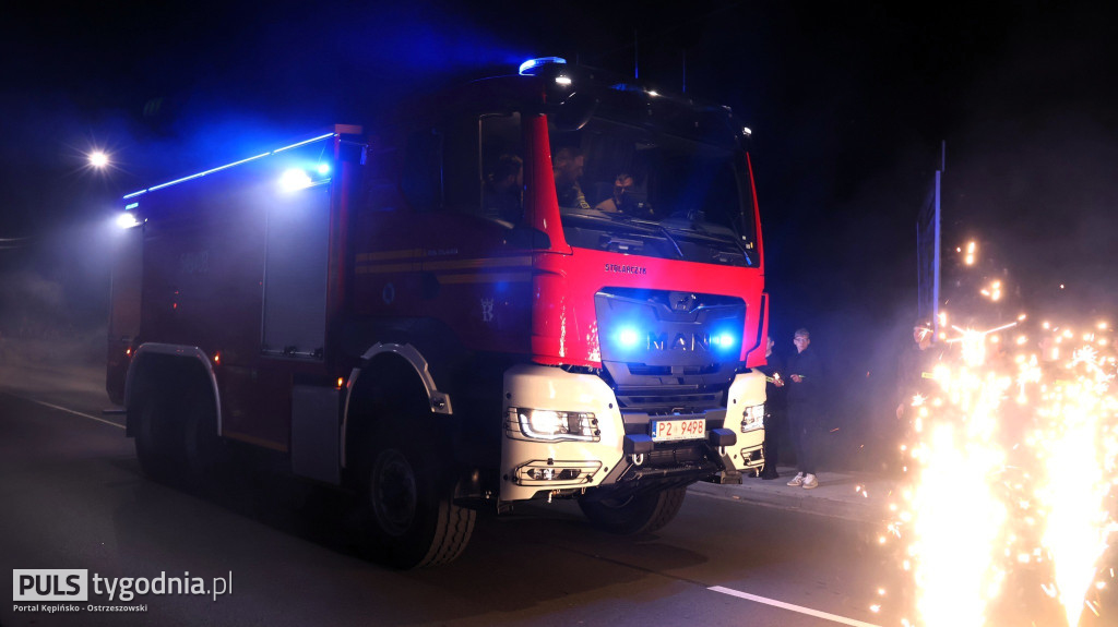 Powitali nowy wóz bojowy