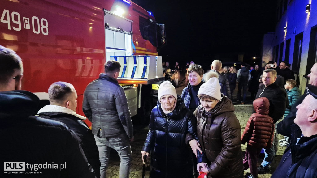 Powitali nowy wóz bojowy