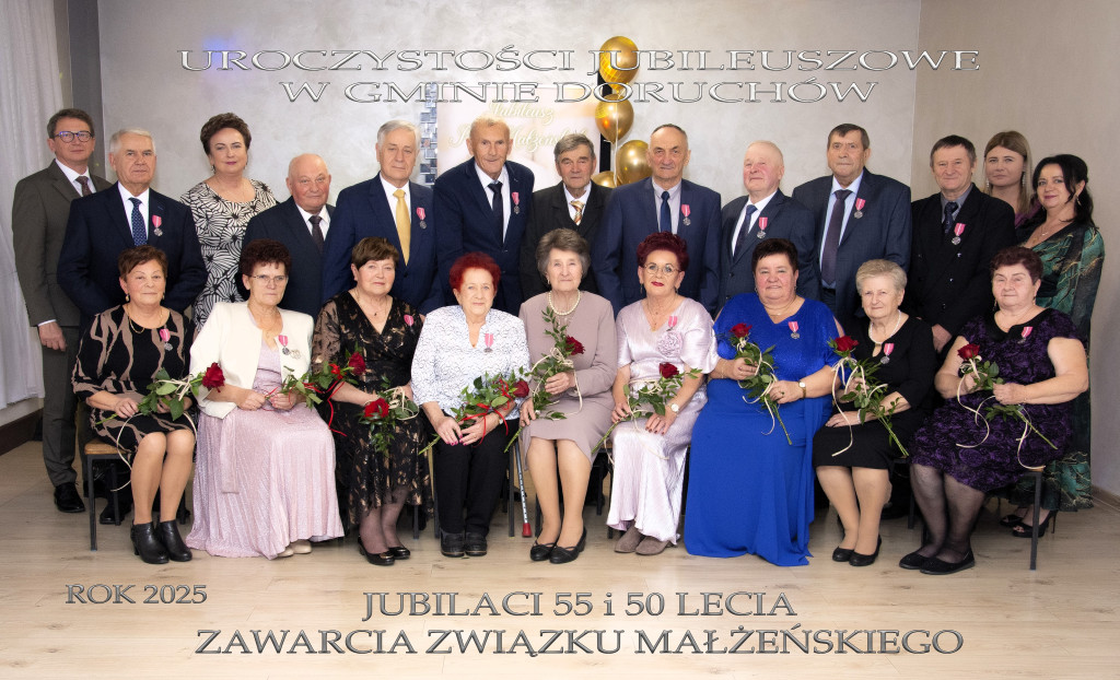 Jubileusze par małżeńskich w Doruchowie