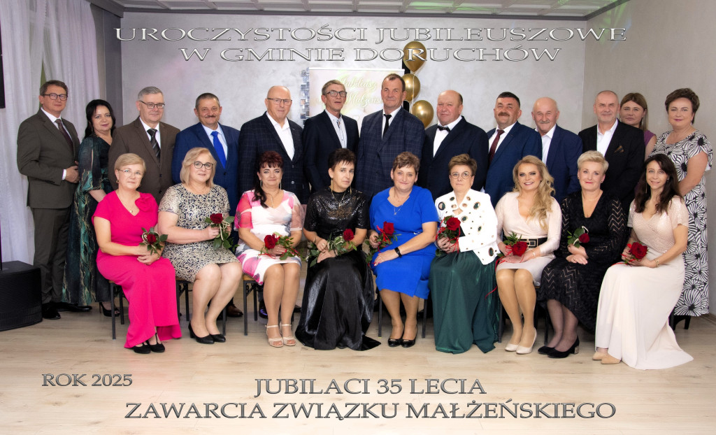 Jubileusze par małżeńskich w Doruchowie
