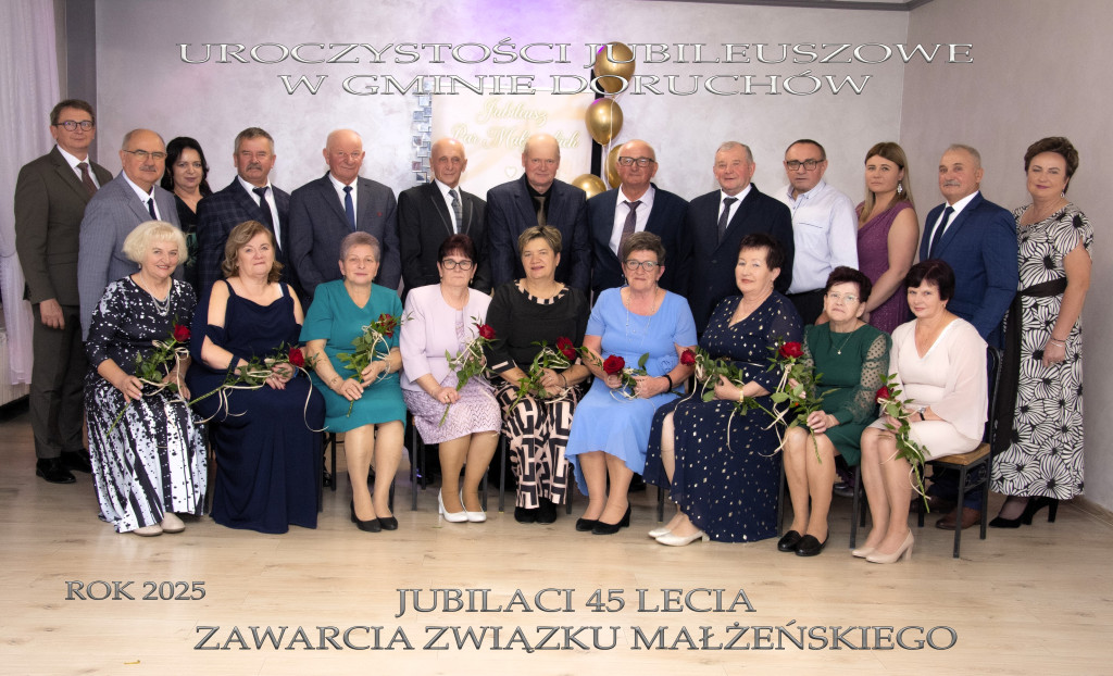 Jubileusze par małżeńskich w Doruchowie