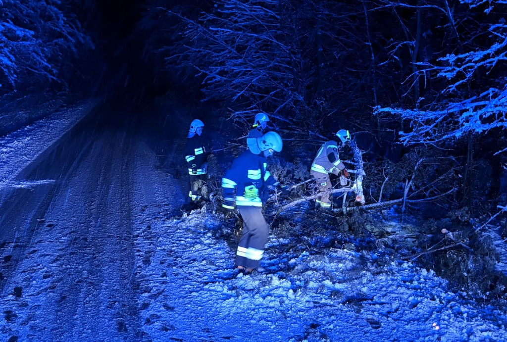 Strażacy odnotowali 95 zdarzeń