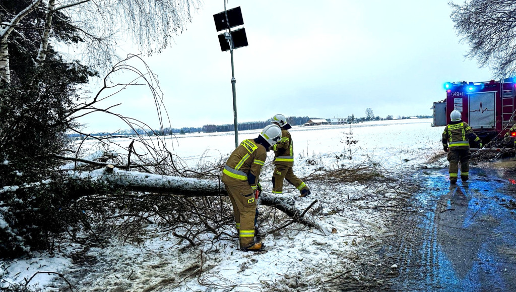 Strażacy odnotowali 95 zdarzeń