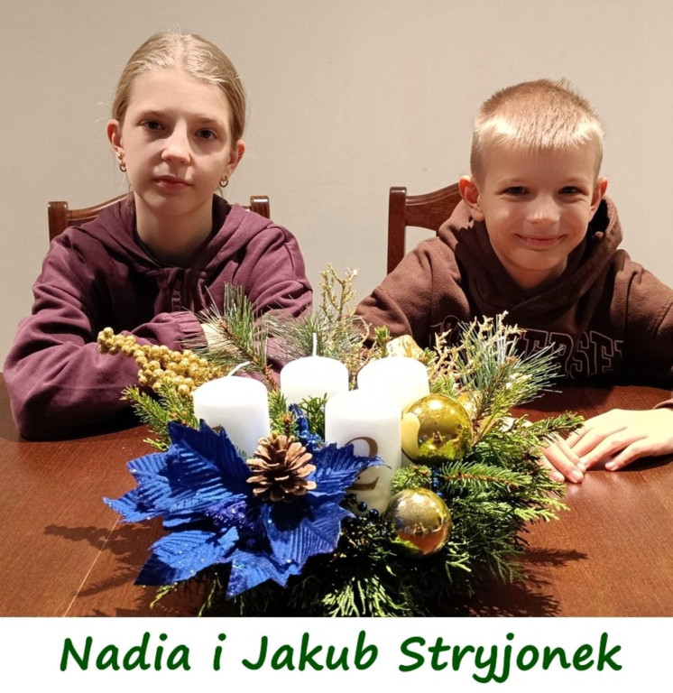 Przygotowali wieńce adwentowe