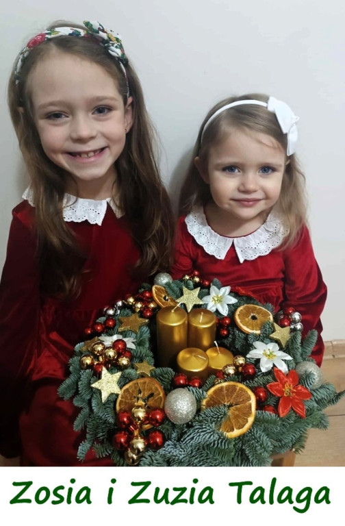 Przygotowali wieńce adwentowe