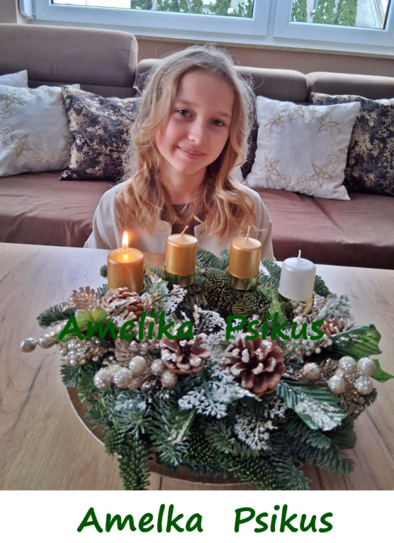 Przygotowali wieńce adwentowe