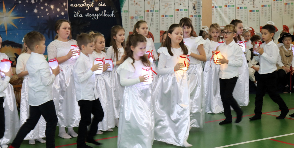 Jasełka w szkole w Kraszewicach