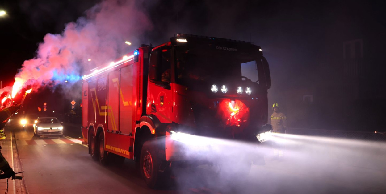 Nowy wóz dla strażaków z Czajkowa