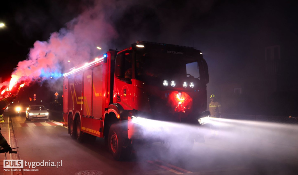 Nowy wóz dla strażaków z Czajkowa