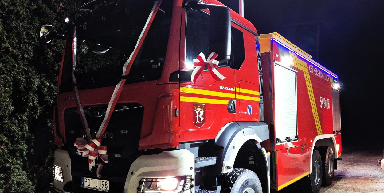 Nowy wóz bojowy dla OSP Kraszewice