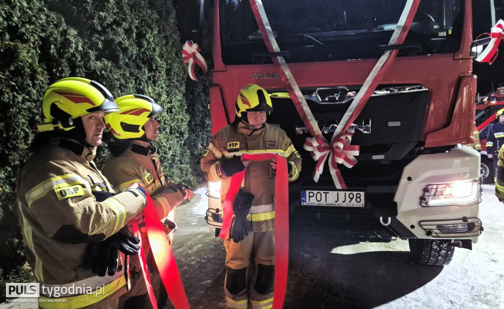 Nowy wóz bojowy dla OSP Kraszewice