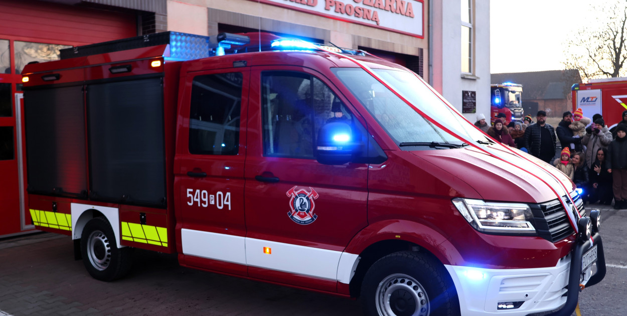 Nowe auto dla OSP Grabów nad Prosną