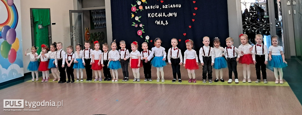 Dzień Babci i Dziadka w Przedszkolu w Kraszewicach