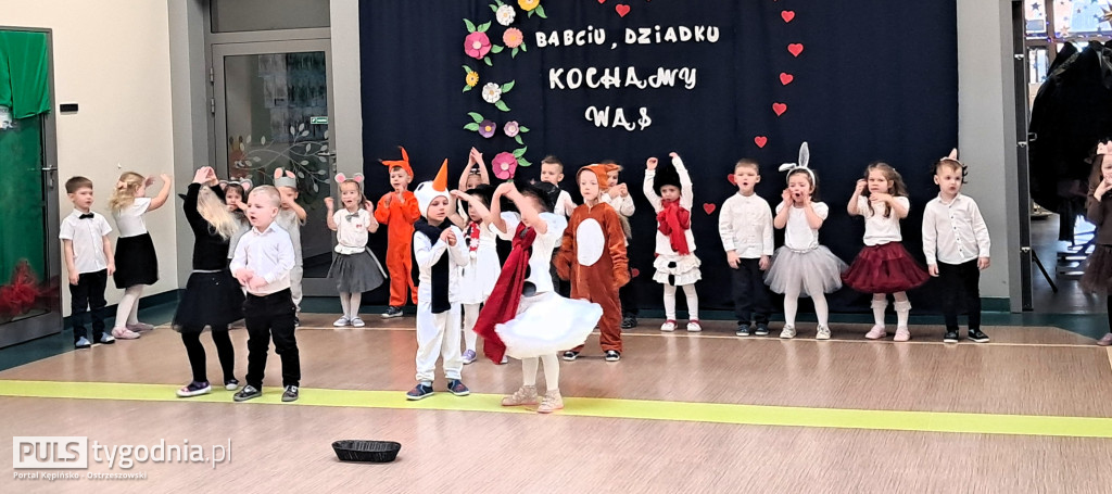 Dzień Babci i Dziadka w Przedszkolu w Kraszewicach