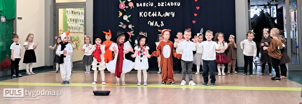 Dzień Babci i Dziadka w Przedszkolu w Kraszewicach