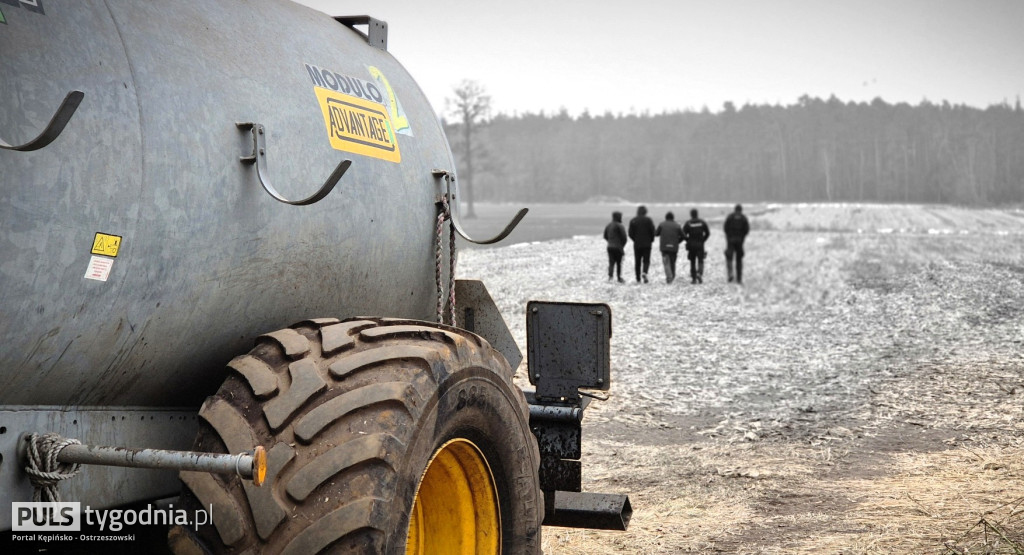 Pola skąpane we krwi