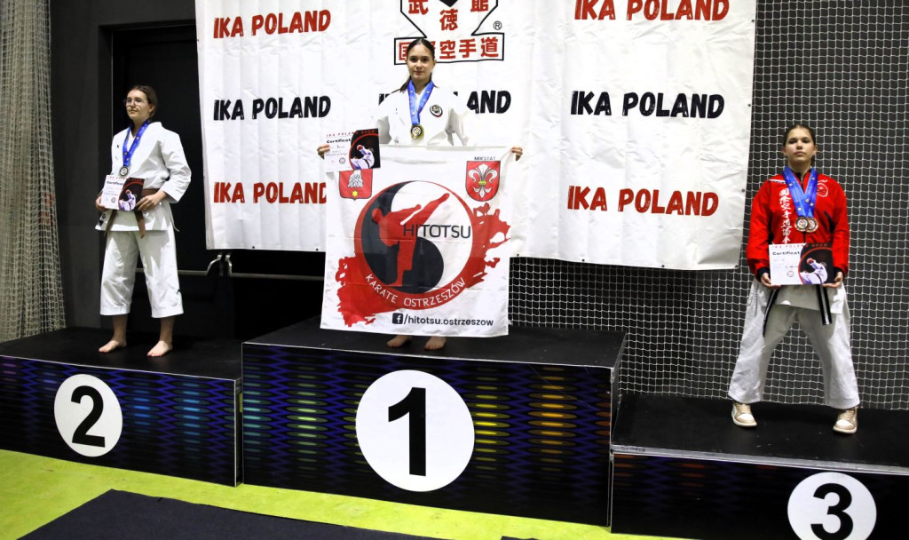 Dobry początek dla karateków Hitotsu Ostrzeszów