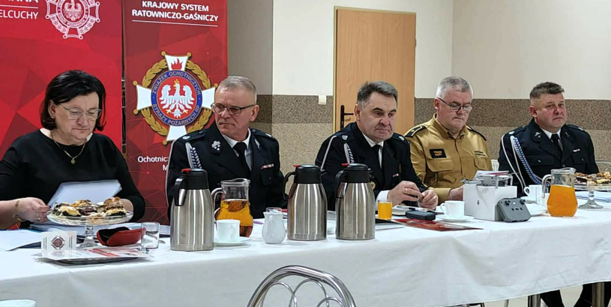 Walne zebranie OSP w Mielcuchach