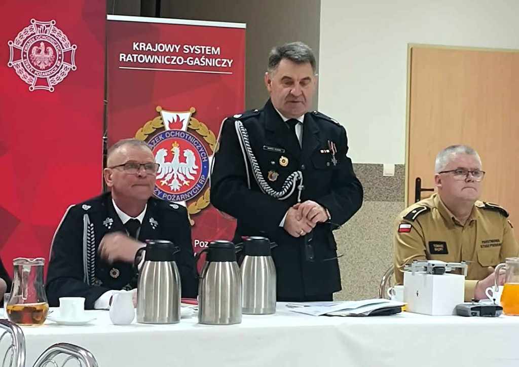 Walne zebranie OSP w Mielcuchach