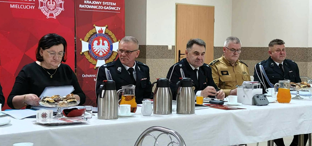 Walne zebranie OSP w Mielcuchach