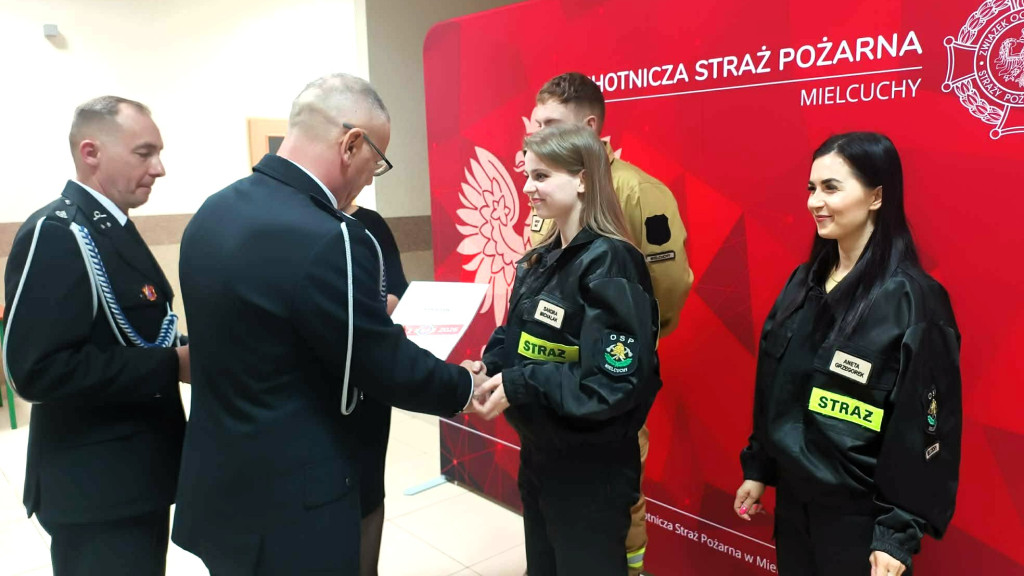 Walne zebranie OSP w Mielcuchach