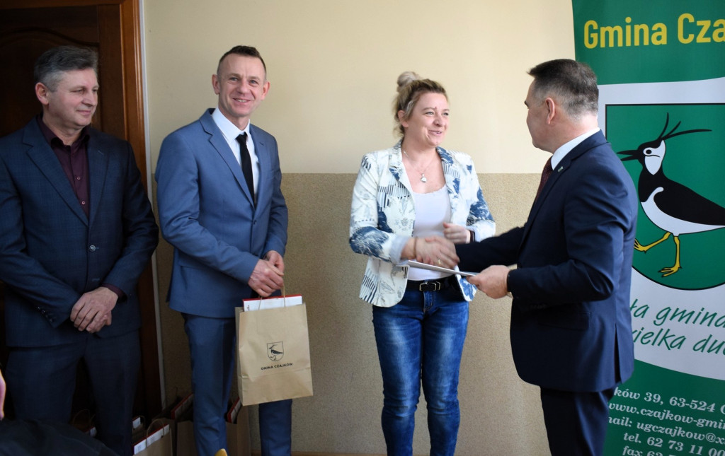 W Czajkowie podziękowali sołtysom za ich pracę