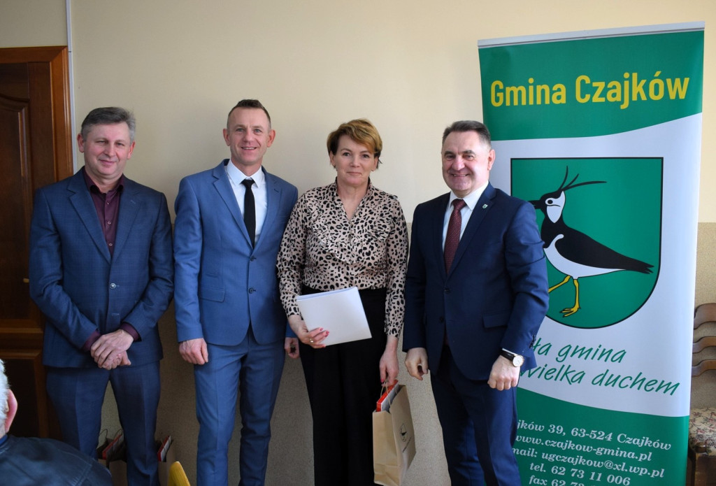 W Czajkowie podziękowali sołtysom za ich pracę