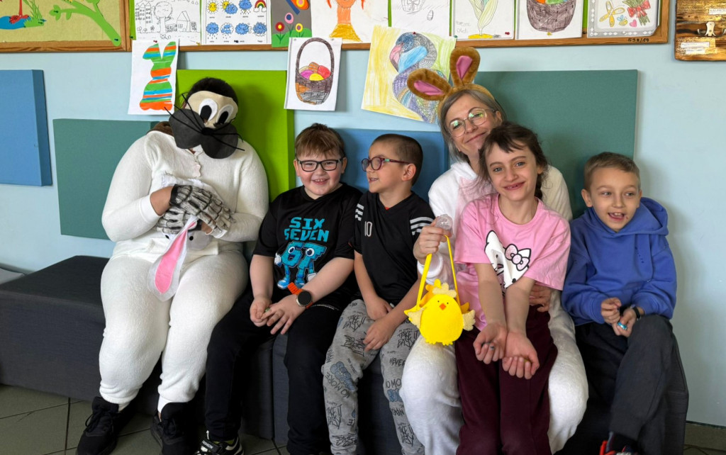 Zajączki wielkanocne w SOSW