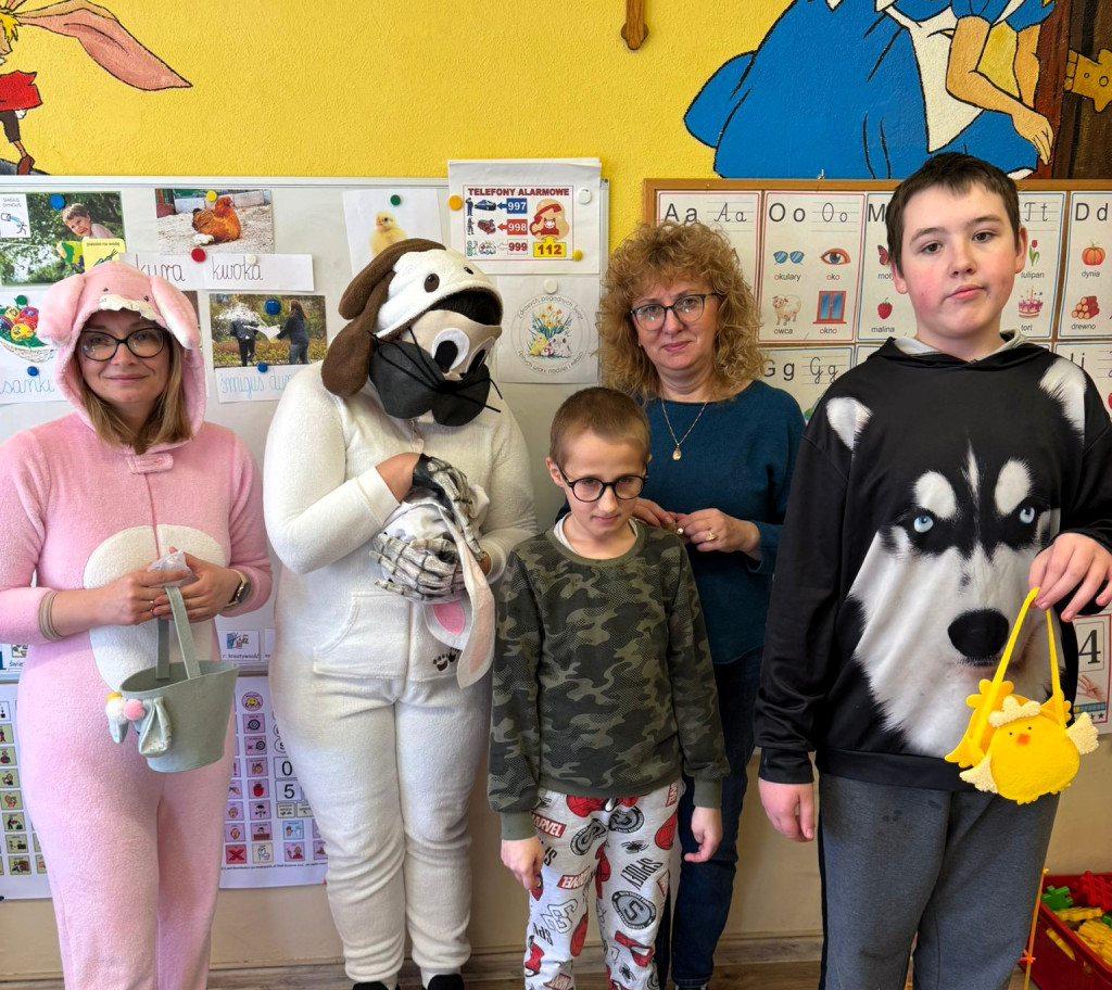 Zajączki wielkanocne w SOSW